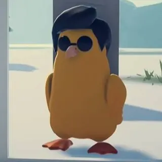 Mysterious Sunglasses Duck